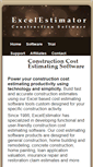 Mobile Screenshot of excelestimator.com